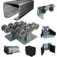 Комплект для откатных ворот АLUTECH SG.01 7 метров (ширина проема до 5.1 метров)