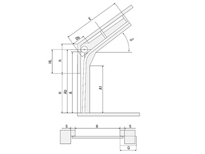 Высокий наклонный тип подъема
