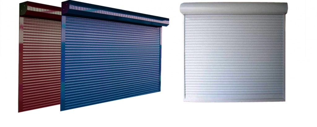 Роллетные ворота различных цветов