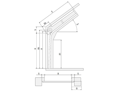 Стандартный наклонный тип подъема