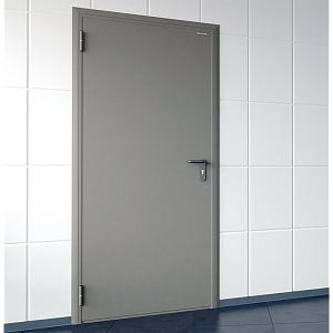 Дверь техническая 1080х2050 наружняя одностворчатая