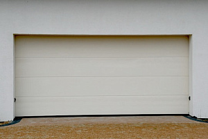 Секционные гаражные ворота с панелью "волна"