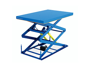 Подъемный стол с двумя парами ножниц