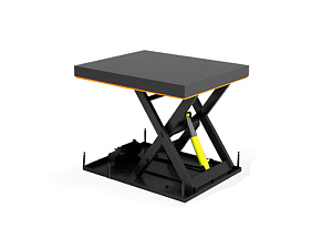 Подъемный стол с одной парой ножниц