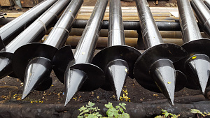 Винтовые сваи 108х4500 мм