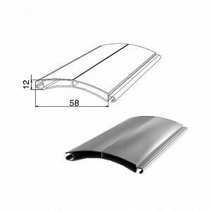 Профиль RHE58M, антрацит