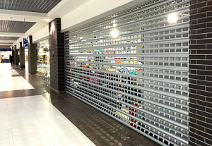 Роллеты решетчатого типа из профиля AEG56