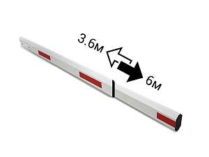 Телескопическая стрела WeJoin (от 3.6 до 6 метров)