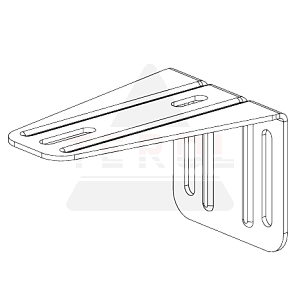 Кронштейн SGN.02.718 для откатных самонесущих ворот