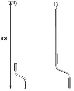 Вороток VRS для электроприводов с системой аварийного открывания