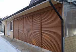 Роллеты из экструдированного профиля AER55/S