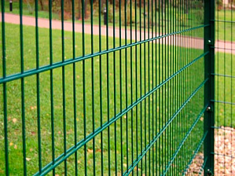 Ограждения 2D 2030x2500 диаметр прутков 5х4х5 мм