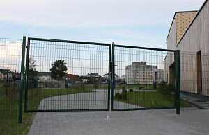 Ворота распашные 1480х3000мм Лайт СО (серия 13)