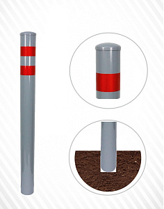 Парковочный столбик бетонируемый