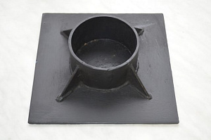 Оголовок 150х150 для винтовых свай 