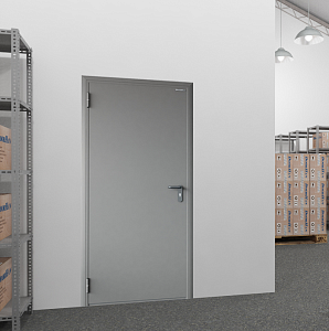 Дверь техническая 880х2050 наружняя одностворчатая 