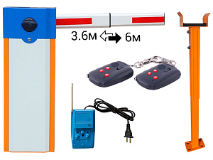 Автоматический шлагбаум WeJoin (телескопическая стрела 3,6-6 м)