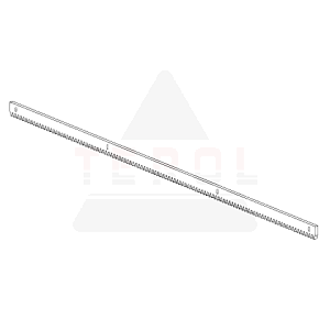 Рейка зубчатая ROA8 для откатных самонесущих ворот