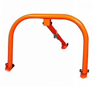 Парковочный барьер с замком. Блокиратор парковки.