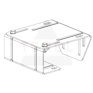 Кронштейн SGN.02.719 для откатных самонесущих ворот