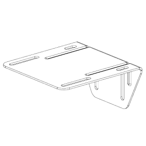 Кронштейн SGN.02.717 для откатных ворот 