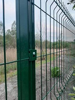 Столб "Класик" 2000x60x40-1,5мм для евроограждения оцинкованая сталь+полимер