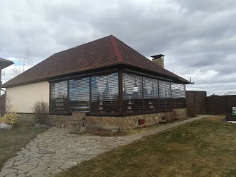Прозрачные роллеты ( длина до 7 м., высота до 5 м.) 
