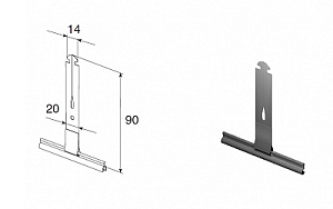 Тяговая пружина для крепления полотна к валу